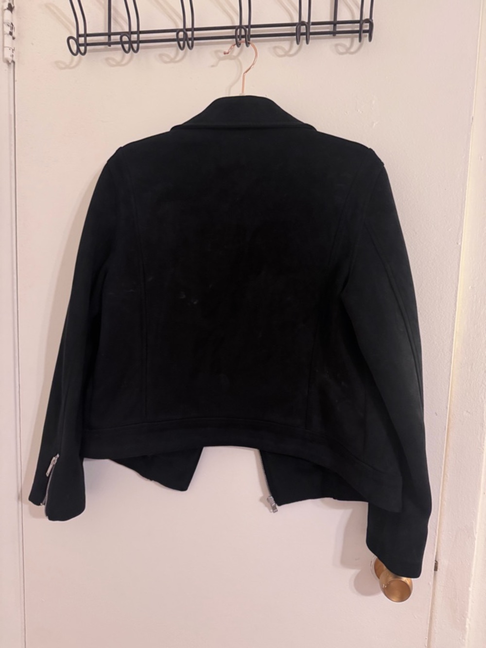 Old Navy Black Moto Jacket - Picture 3 of 9